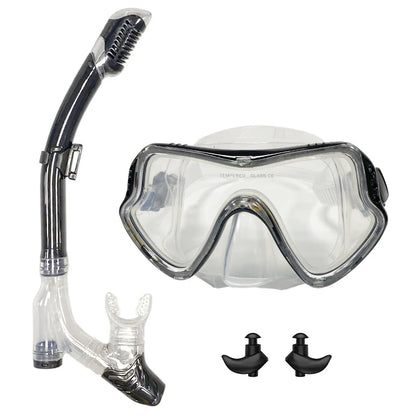 Professioneel Snorkel- en Duikmasker | Zwembril met Ademhalingsbuis voor Eenvoudig Ademen