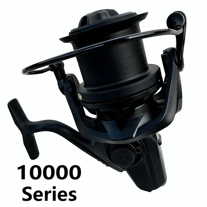 Big Spinning Fishing Reel | Max Drag 20KG, Zoutwater en Zoetwater Visserswiel voor Karpvissen (8000-14000 Series)