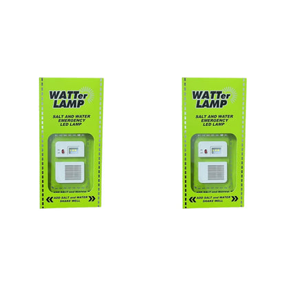 Salt Water Emergency Lamp – Draagbare, Herbruikbare LED Campinglamp voor Outdoor, Vissen en Picknicks