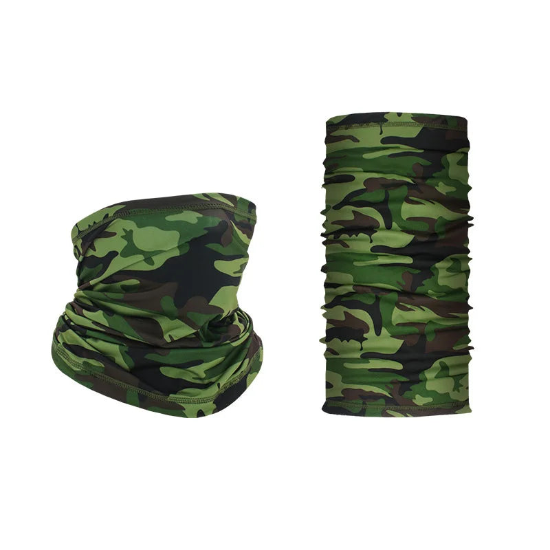 Outdoor Sport Bandana – Militair Tube Sjaal voor Vissen, Fietsen & Wandelen – Tactical Neck Gaiter & Halve Masker voor Mannen & Vrouwen