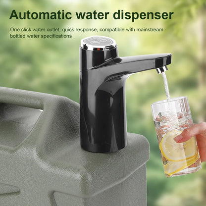 11L Outdoor Water Tank – Grote Capaciteit Camping Waterbak met Kraan en USB Oplaadbare Elektrische Waterpomp