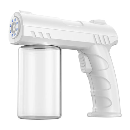 280 ml kabelloser elektrischer Desinfektionssprüher – USB-Nano-Zerstäuber mit blauem Licht für Haus und Garten