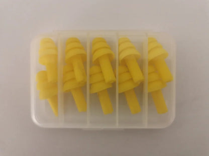 5Pairs/set box-packed comfort earplugs noise reduction silicone Soft Ear Plugs Swimming Silicone Earplugs Protective for sleep