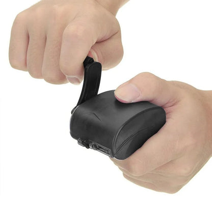 EDC Hand Crank USB Oplader – Noodoplader voor Camping, Hiking en Survival