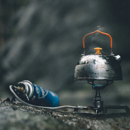Mini Camping Gasfornuis | Ultralichte Titanium Kooktoestel voor Hiking en Picknick | BRS-3000T