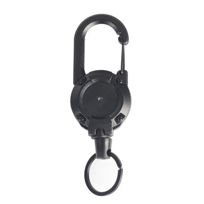 Automatische Uittrekbare Draadkoord Luya – Anti-diefstal Tactical Sleutelhanger met Telescopische Riem