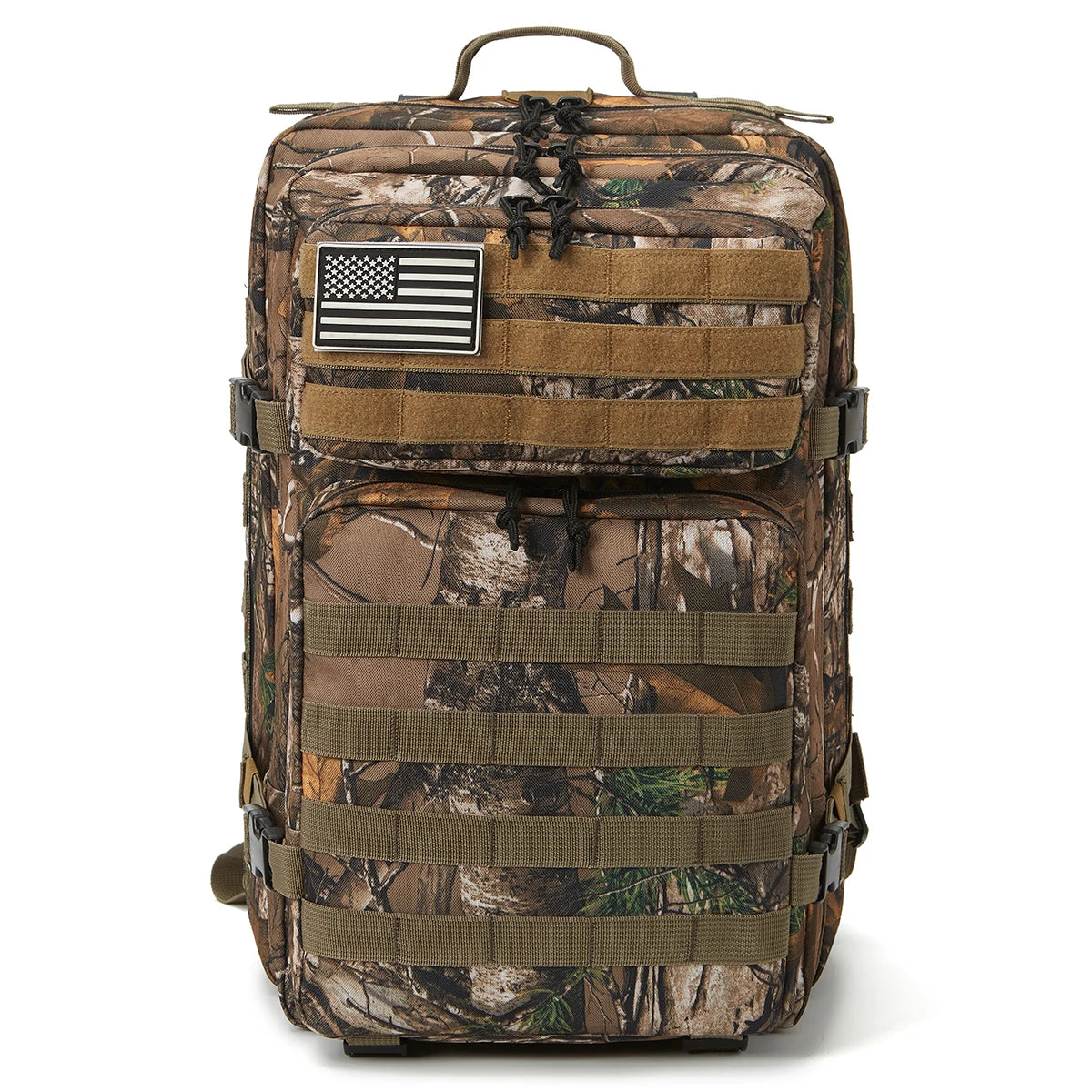 45L Tactische Rugzak met Molle – Grote Outdoor Backpack voor 3 Dagen Hiking, Trekking & Kamperen