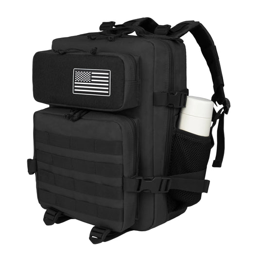 Tactische Rugzak 25L – Outdoor Unisex Legerrugzak met Molle-Systeem voor Hiking, Camping & Klimmen