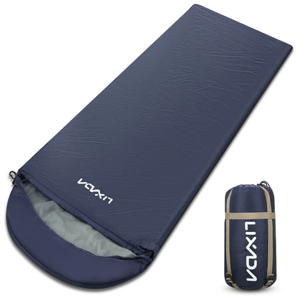 Lixada Lichtgewicht Slaapzak – Compacte & Warme Outdoor Slaapzak voor Kamperen, Reizen & Backpacking