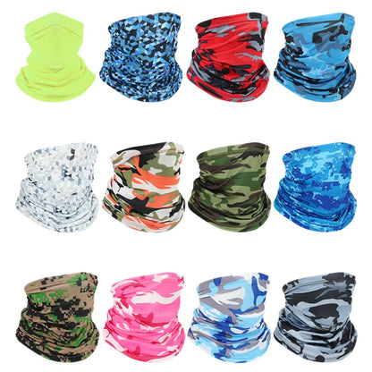 Outdoor Ice Silk Zonnebescherming Bandana – Multifunctionele Motorfiets Nekhoes voor Lente & Zomer – Sport Magic Riding Masker Volledig Gezicht