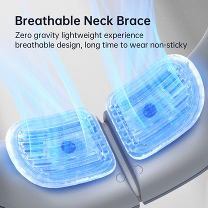 Draagbare Nekventilator – 100 Snelheden, 5000mAh Batterij, 17 Uur Werkduur, USB Oplaadbare Bladloze Neckband Fan