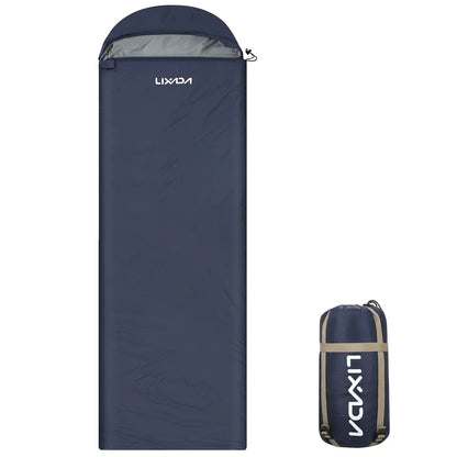 Lixada Lichtgewicht Slaapzak – Compacte & Warme Outdoor Slaapzak voor Kamperen, Reizen & Backpacking