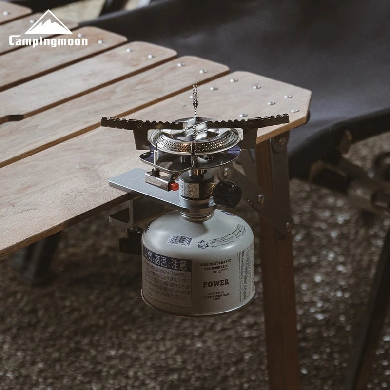 Z18 Tafelbevestiging voor Gaslamp – Outdoor Camping Accessoire, Aluminium, Koper en RVS