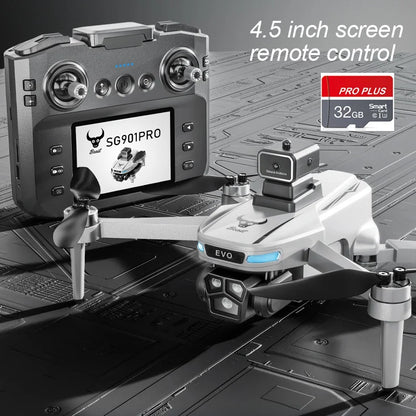 8K Professionele GPS Drone – HD Camera, 5G WiFi FPV Video, 4K UAV met 5.9'' Groot Scherm Afstandsbediening – SG109 PRO MAX - Bivy Shop