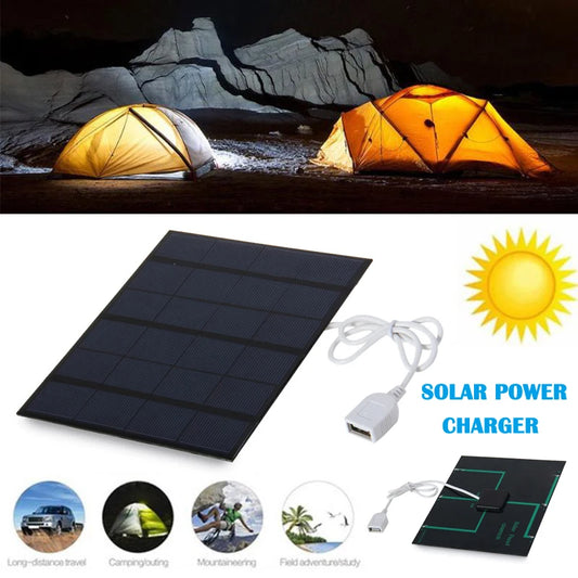 Tragbares Solarladegerät – Universelles Handy-Ladegerät für Camping, Wandern, Survival und Notfallausrüstung – Kompakte USB-Powerbank