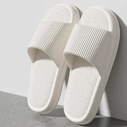 Nieuwe Heren EVA Slides - Non-Slip Open Teen Slippers, Sneldrogend voor Binnen, Douche en Wandelen