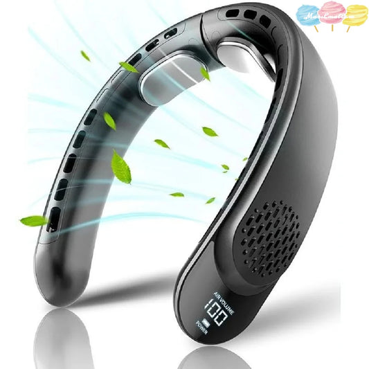 Draagbare Mini Nekventilator | 4000mAh Oplaadbare Bladloze Airconditioner | Stil & Draagbaar voor Zomer