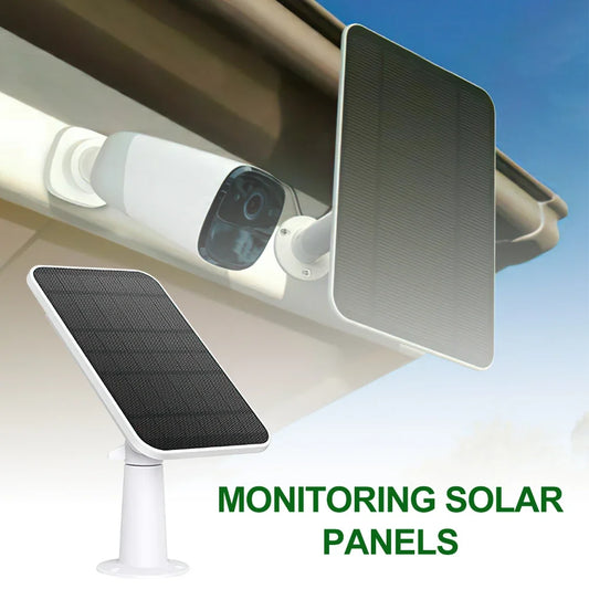 4-W-Solarpanel für Eufy Eufycam – 2/2 Pro/2C/2C Pro/E, mit 9,8 Fuß langem Kabel und 360°-Halterung