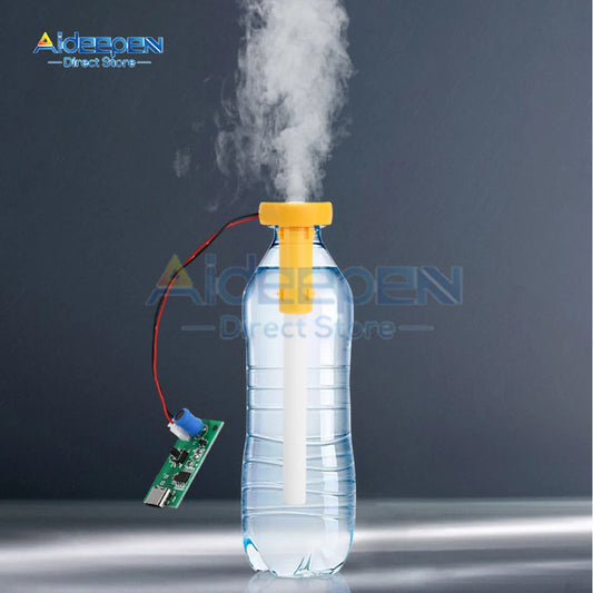 DC 5V Ultrasonische Mist Maker Atomizer – Type-C USB Vernevelaar en Luchtbevochtiger Accessoires