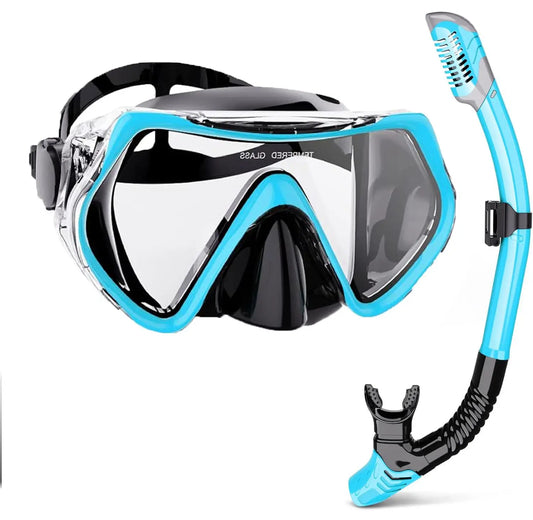 Professioneel Scuba Duikmasker voor Volwassenen | Anti-Fog Zwembril met Siliconen Rand