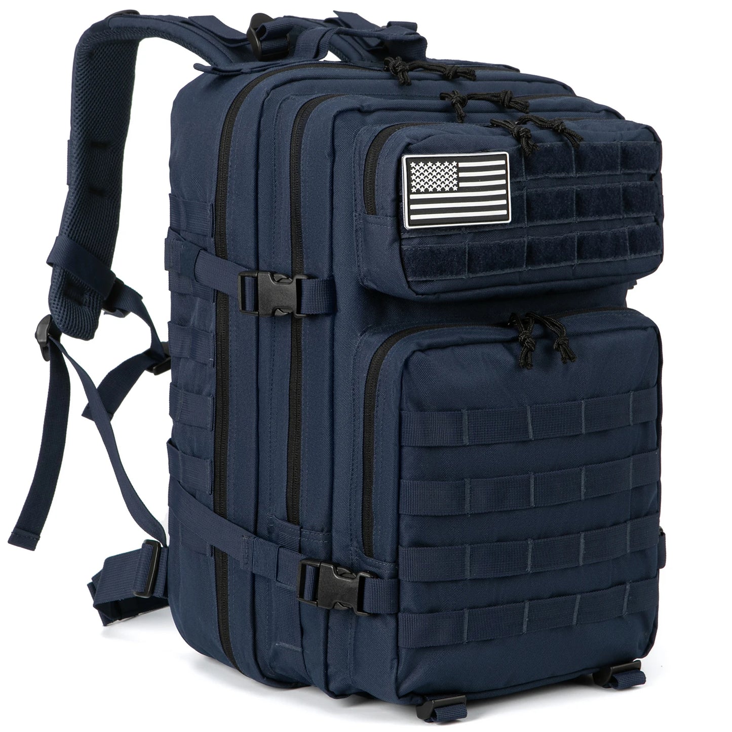 45L Tactische Rugzak met Molle – Grote Outdoor Backpack voor 3 Dagen Hiking, Trekking & Kamperen