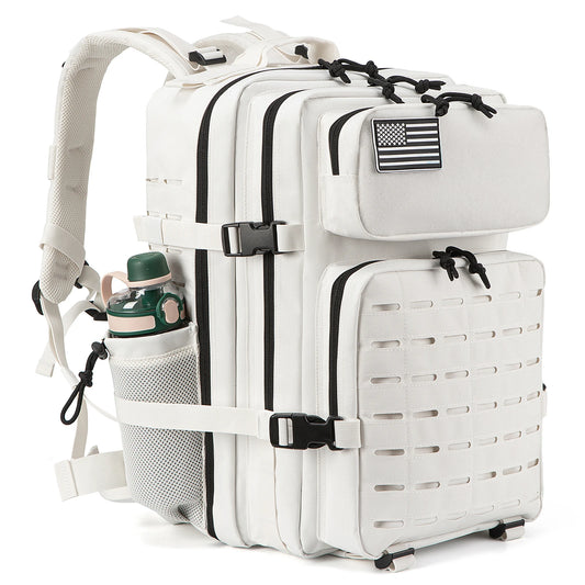 25L/45L Tactische Rugzak – Outdoor Survival Bug Out Bag, Schooltas met Fleshouder, Uniseks Rugzak