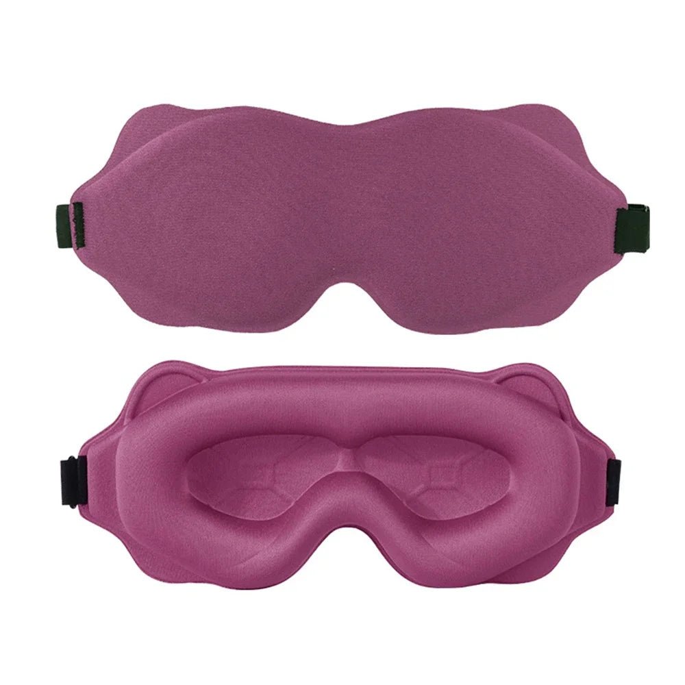 3D Slaapmasker – Block Out Licht, Zacht Gevoerde Oogmasker voor Slaap, Blinddoek, Slaap Hulp voor een Rustige Nachtrust