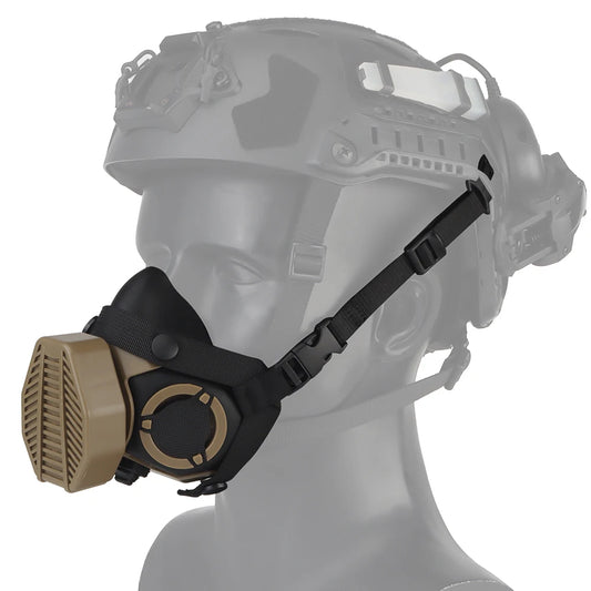 SOTR Mask – Speciale Tactische Ademhalingsbescherming met HEPA-Filtratie voor Paintball, Airsoft en Cosplay