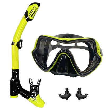 Professioneel Snorkel- en Duikmasker | Zwembril met Ademhalingsbuis voor Eenvoudig Ademen