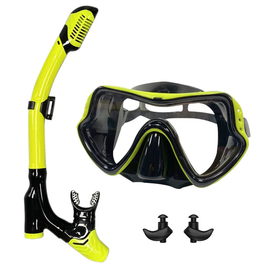 Professioneel Snorkel- en Duikmasker | Zwembril met Ademhalingsbuis voor Eenvoudig Ademen