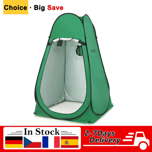 Pop-Up Privacy Tent – Draagbare Outdoor Douche, Toilet & Kleedruimte – Waterdicht & UV-Bescherming