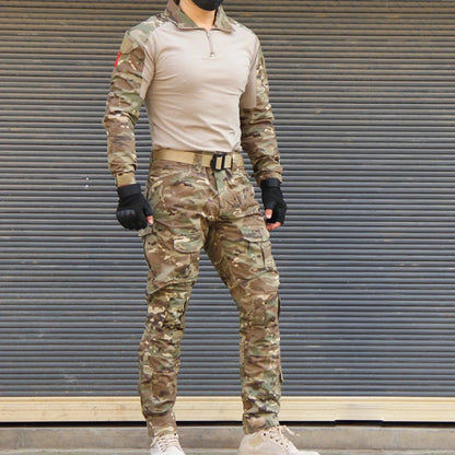 Taktische Uniform – Outdoor-Tarnbekleidungsset für Jagd, Airsoft, Paintball und Training