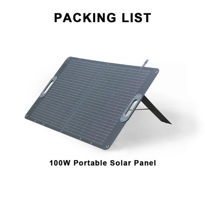 200W Solar Powerbank met Inverter – Waterdichte Draagbare Outdoor Batterij voor Camping & Hiking