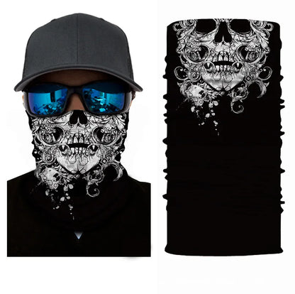Fiets Bandana Sjaal – Naadloze Tactical Nekhoes & Balaclava – Fiets-, Ski- & Motor Masker voor Mannen – Outdoor Hiking & Vissen