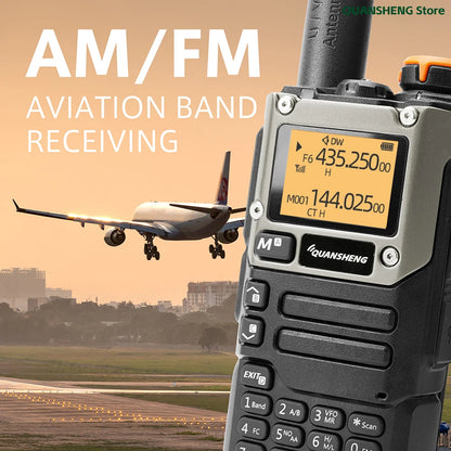 UV-K5(8) Walkie Talkie – AM/FM-Langstrecken-Kommunikations-Zwei-Wege-Radio, tragbarer Amateurfunk-Transceiver