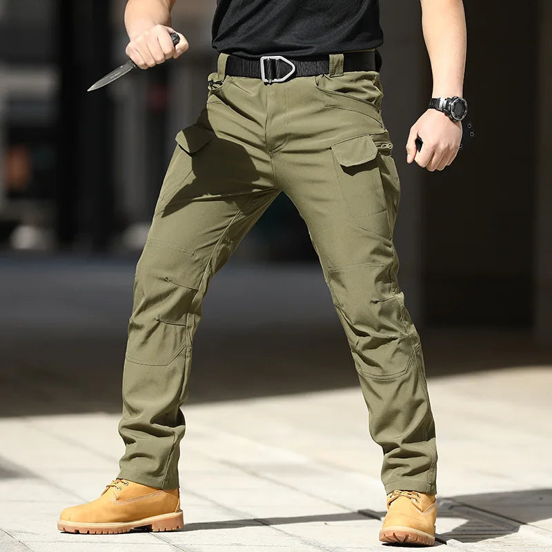 Lente-Herfst Waterafstotende Outdoor Broek – Stretch Tactical Militair Desert Camouflage Hiking Broek