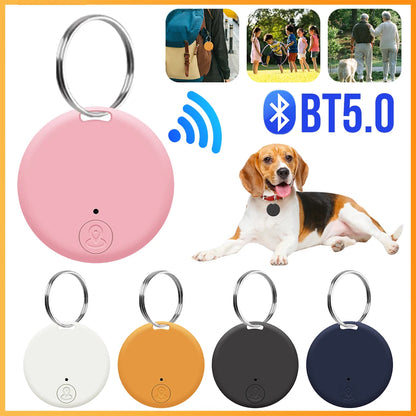 Mini-GPS-Tracker Bluetooth 5.0 – Anti-Verlust-Gerät für Haustiere, Kinder, Taschen und Geldbörsen