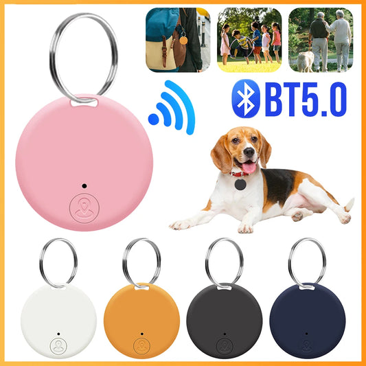 Mini-GPS-Tracker Bluetooth 5.0 – Anti-Verlust-Gerät für Haustiere, Kinder, Taschen und Geldbörsen