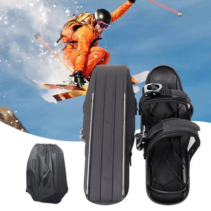 Kompakte Snow-Skates – verstellbares Ski-Zubehör, leichte und rutschfeste Ski-Werkzeuge für Winter-Outdoor-Sportarten