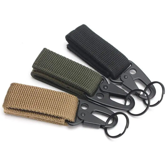 MOLLE Karabijnhaak van Nylon – Tactische Bevestigingsclip voor Rugzak, Riem & Outdoor Uitrusting