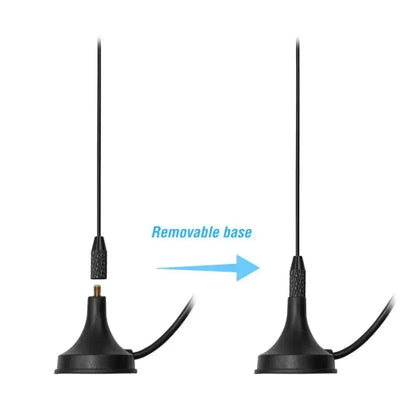 UT-106UV Magnetische Antenne für Auto – VHF/UHF-Dualband – SMA-Buchse für Baofeng und andere Walkie-Talkies