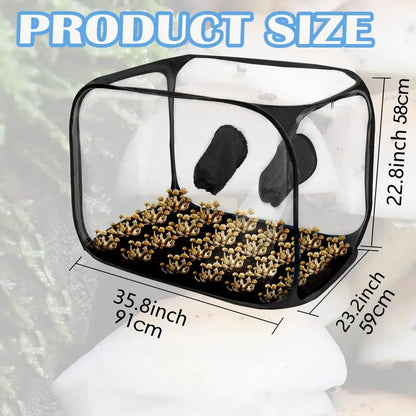 Still Air Box voor Mushroom Kweken - Duurzame PVC Tent voor Paddenstoelenkweek