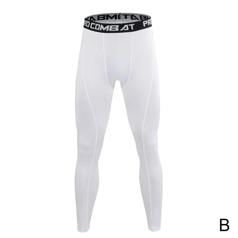 Heren Compressielegging – Sneldrogende Sport Tights voor Running, Fitness & Training