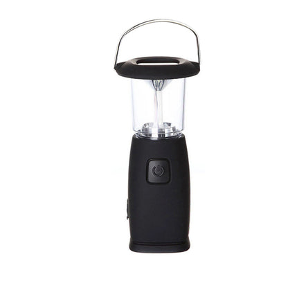 6-LED Solar & Hand Crank Dynamo Camping Lantaarn | Oplaadbare LED Zaklamp