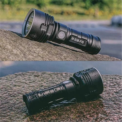 Wasserdichte LED-Taschenlampe – Taschenlampe mit 3 Modi für Wandern, Camping und Notfälle