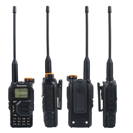 Quansheng UV-K5 Walkie Talkie – VHF/UHF 136–174 MHz, 400–470 MHz, 50–600 MHz RX, DTMF VOX FM, tragbares Radio