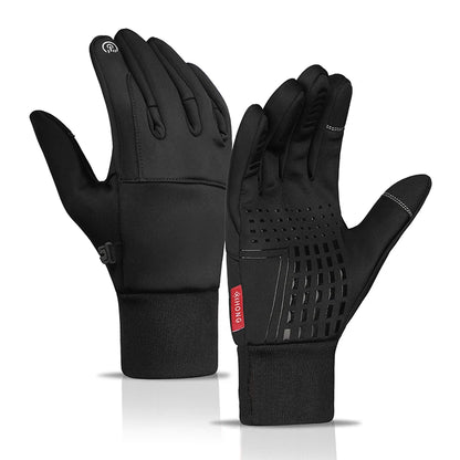 Winter Motorhandschoenen met Touchscreen – Waterdichte Fietshandschoenen voor E-bike & Outdoor Ritten