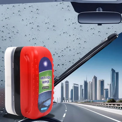 Car Window Glass Fog Repellent – Ontwasemingscoating & Olie Film Verwijderaar met Reinigingsborstel