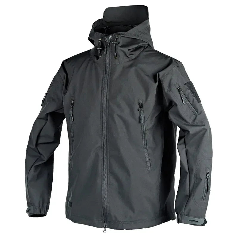 Tactische Windbreaker Jas Heren – Waterdichte, Sneldrogende en Winddichte Camouflage Jas voor Jacht, Camping & Hiking