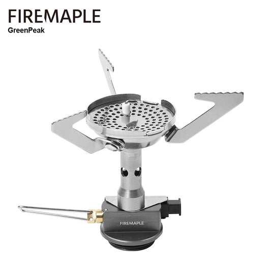 Fire-Maple GreenPeak Campingkocher – tragbarer Propan-Kochbrenner mit Piezo-Zündung für Wandern und Trekking